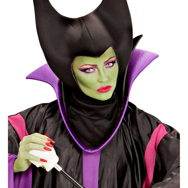 Set maquillaje Halloween Bruja 7 piezas