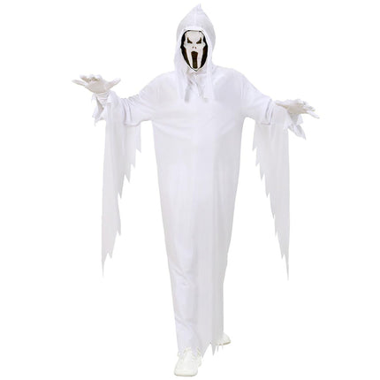 Disfraz de Fantasma Blanco Niño 2 piezas