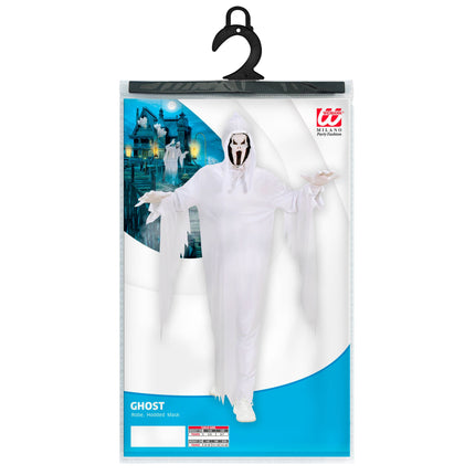 Disfraz de Fantasma Blanco Niño 2 piezas
