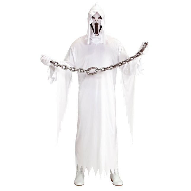 Disfraz de Fantasma Blanco 2 piezas