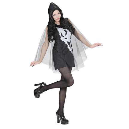 Vestido Fantasma Calavera 2 piezas