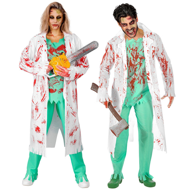 Disfraz de Halloween de Cirujano Zombi