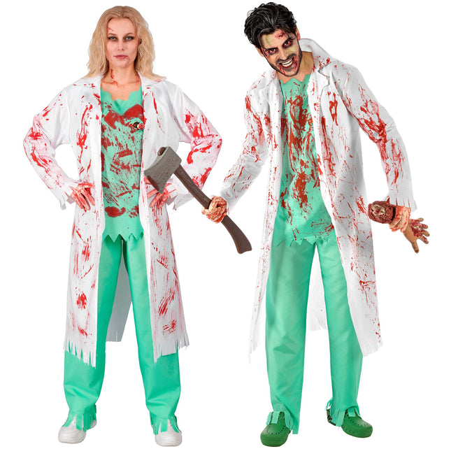 Disfraz de Halloween de Cirujano Zombi