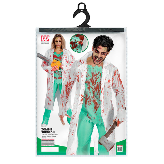 Disfraz de Halloween de Cirujano Zombi