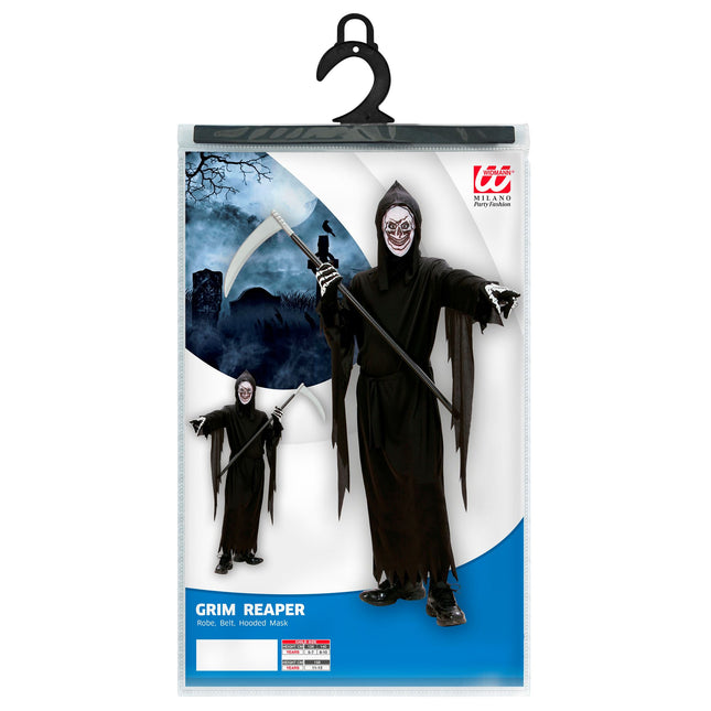 Disfraz Halloween Fantasma Negro Niño