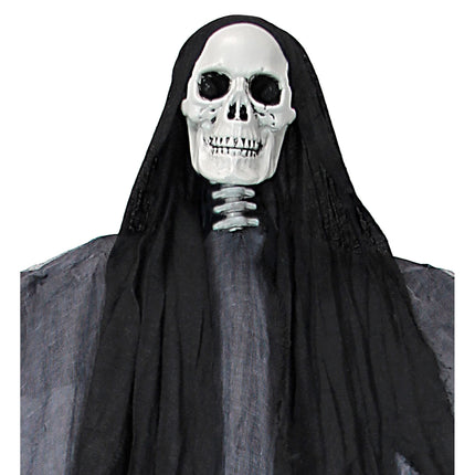 Muñeca de Halloween Fantasma Negro 1,53m