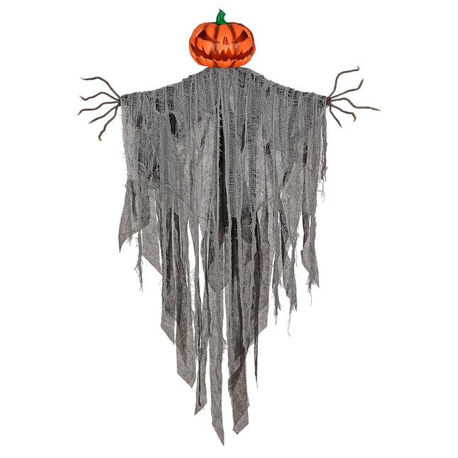 Muñeca de Halloween Espantapájaros con ojos parpadeantes 1,52m