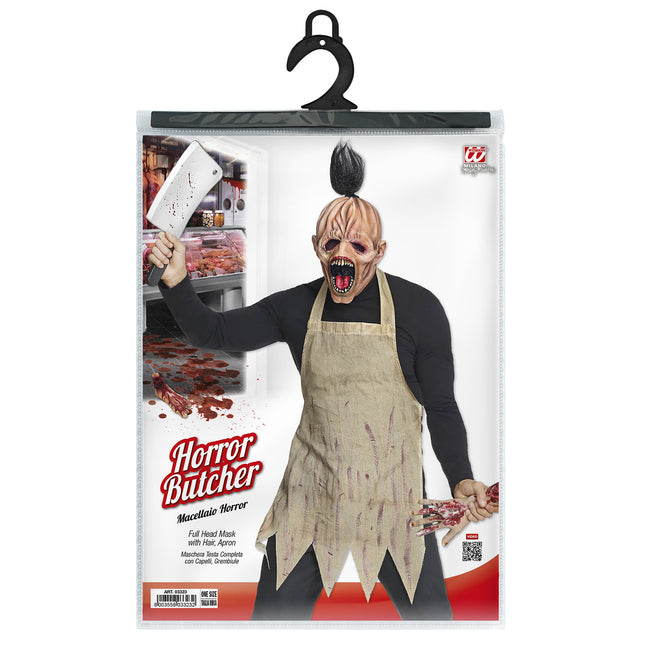 Set Accesorios Halloween Carnicero 2 piezas