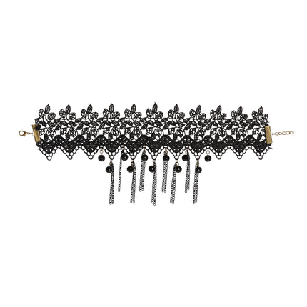 Collar de Halloween con perlas