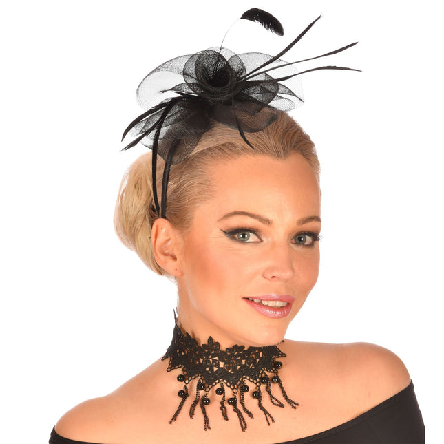 Collar de Halloween con perlas
