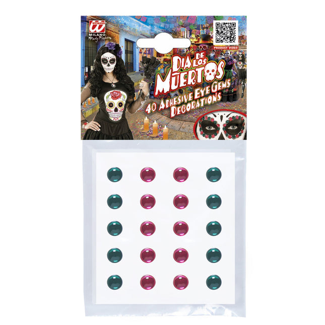 Pegatinas de Caras de Colores 40uds