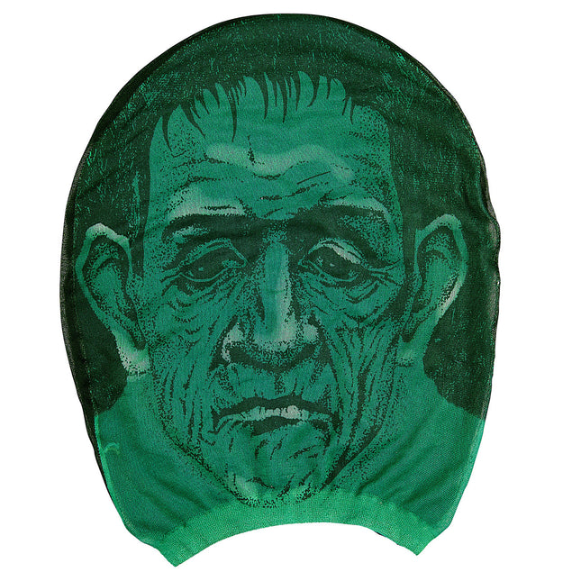 Máscara Halloween Verde Oscuro Zombie