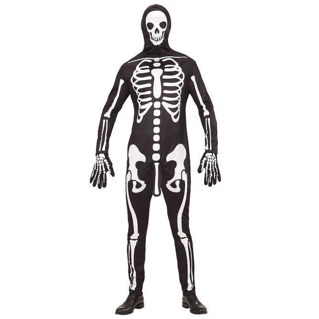 Disfraz Halloween Hombre Esqueleto 3 piezas