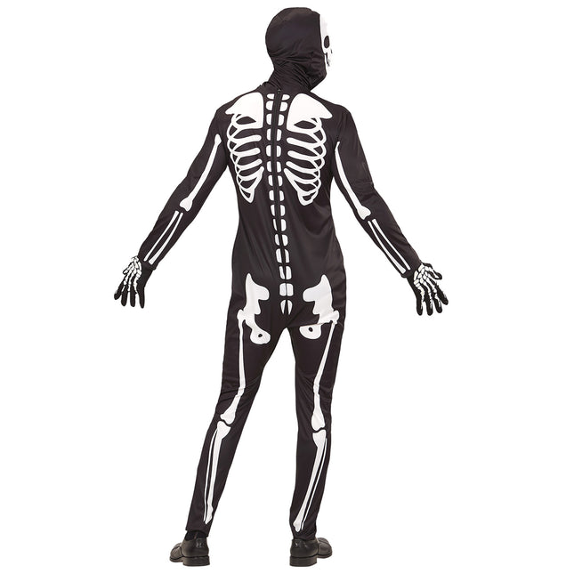 Disfraz Halloween Hombre Esqueleto 3 piezas