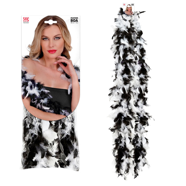 Boa blanca y negra 1,8 m