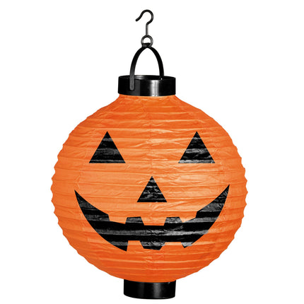 Linterna de Halloween Calabaza Naranja 20cm