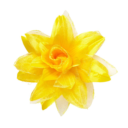 Flor de pelo amarilla