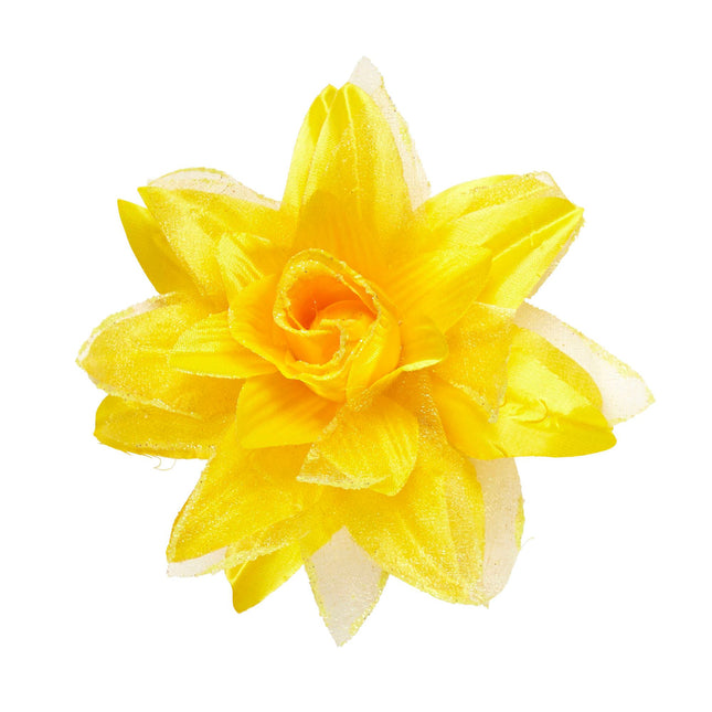 Flor de pelo amarilla