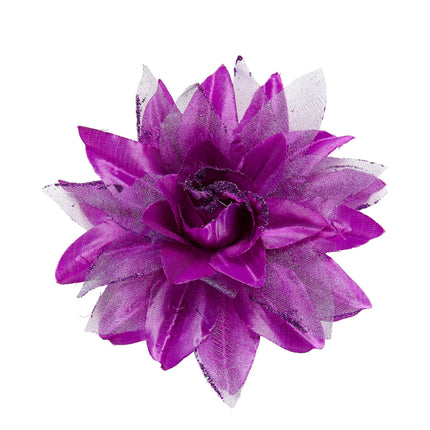 Purpurina Flor Pelo Morado