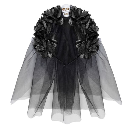 Diadema de Halloween con velo
