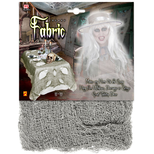 Mantel Halloween Gris 3m