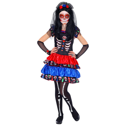 Disfraz Día De Los Muertos Niño