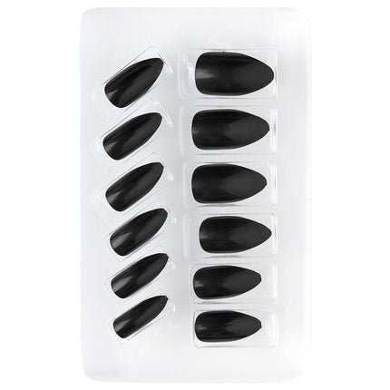 Uñas postizas negras