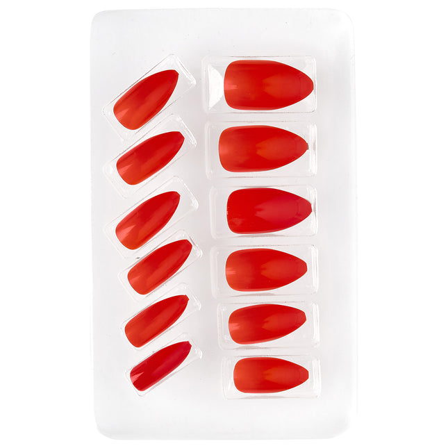 Uñas postizas rojas