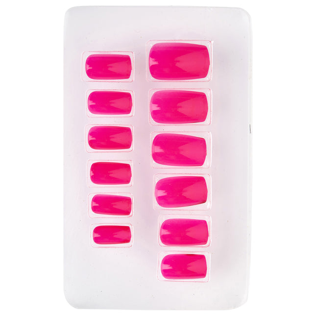 Uñas postizas rosas