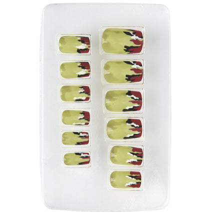Halloween Uñas postizas Zombie