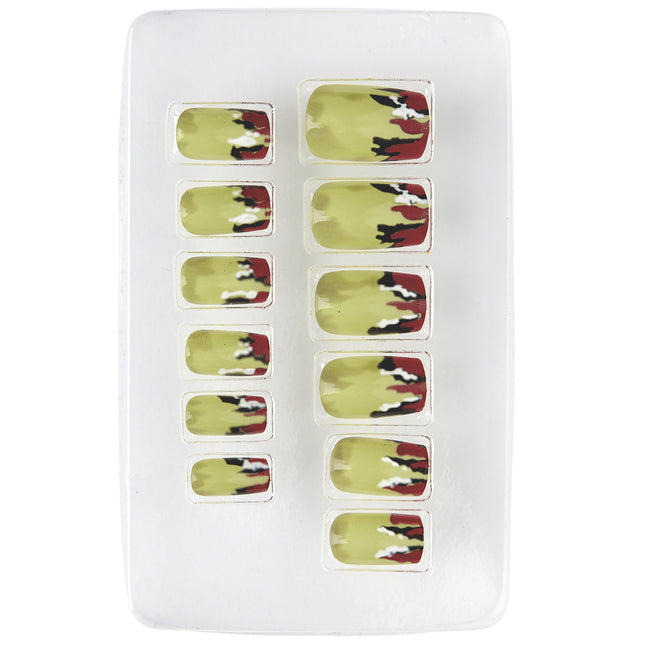 Halloween Uñas postizas Zombie
