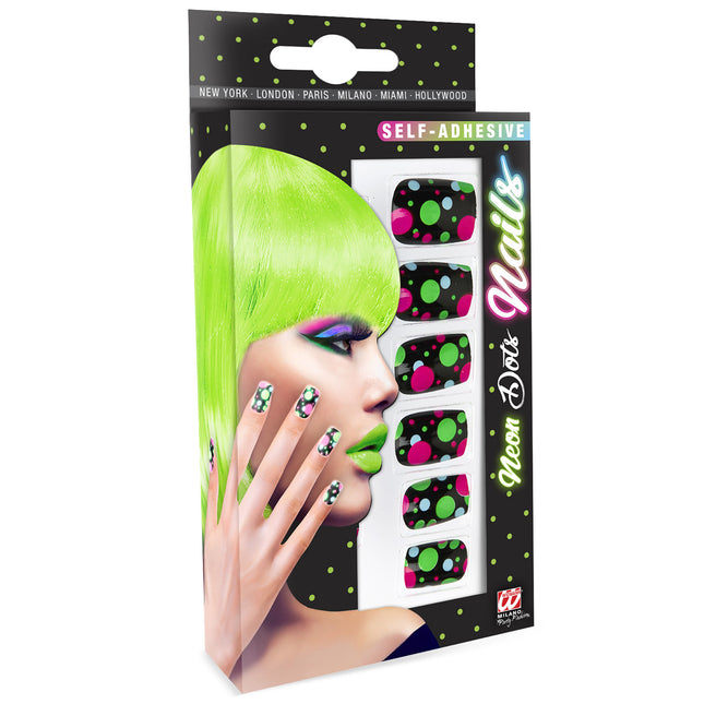 Bombillas de colores para uñas postizas