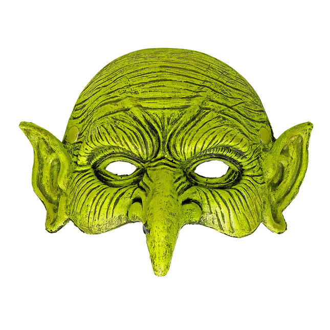 Máscara de Halloween Bruja Verde