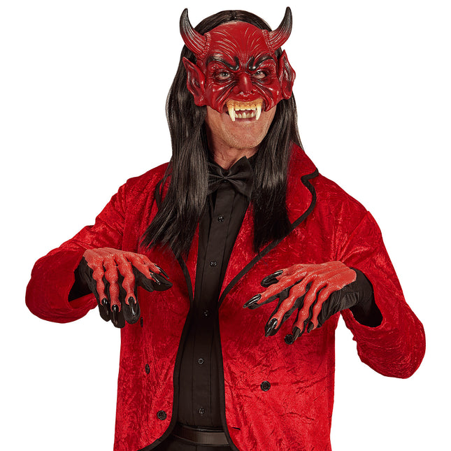 Máscara del Diablo Rojo