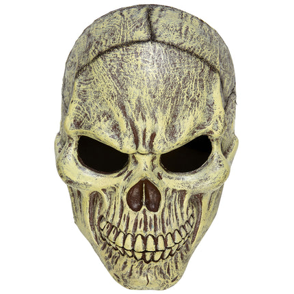 Máscara Halloween Calavera Beige