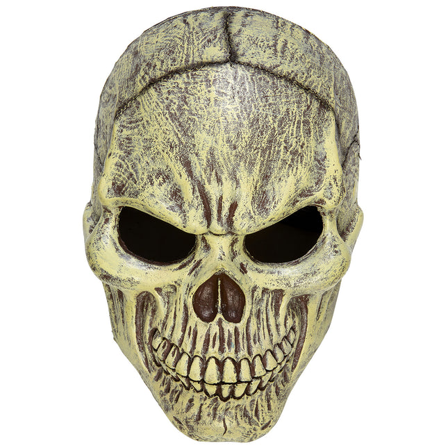 Máscara Halloween Calavera Beige