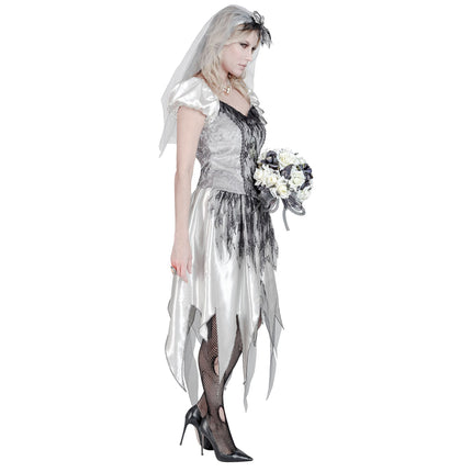 Vestido Halloween Señoras Novia Fantasma