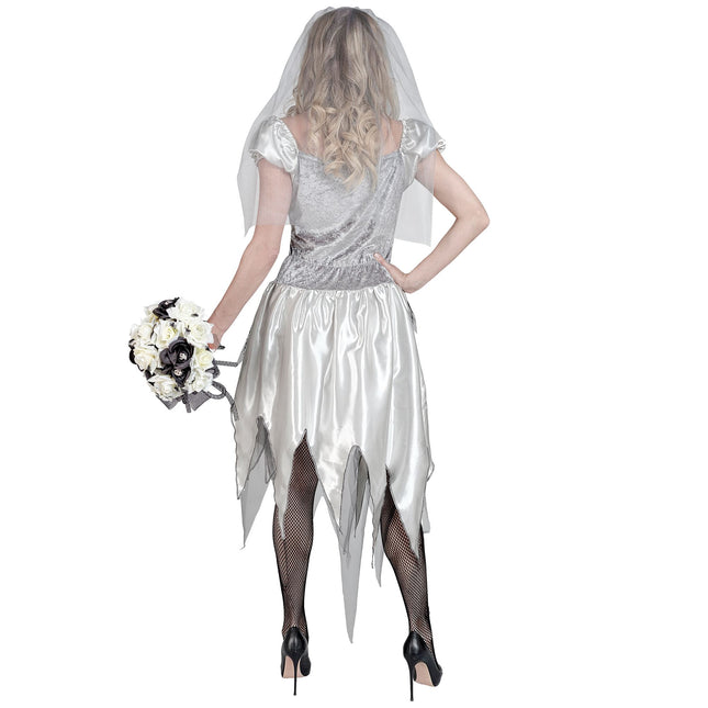 Vestido Halloween Señoras Novia Fantasma