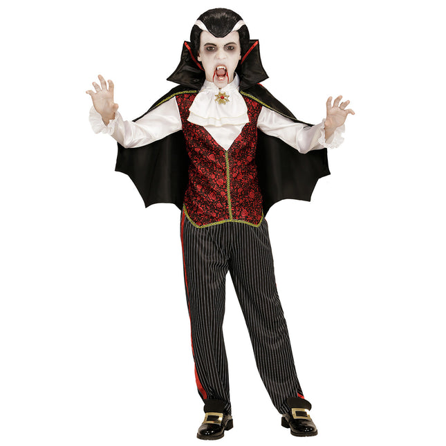 Disfraz Halloween Niño Vampiro 5 piezas