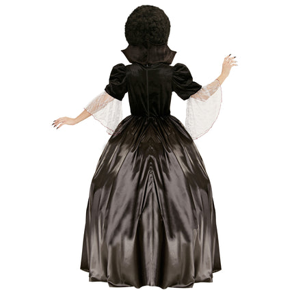 Vestido Halloween Damas Vampiro 4 piezas