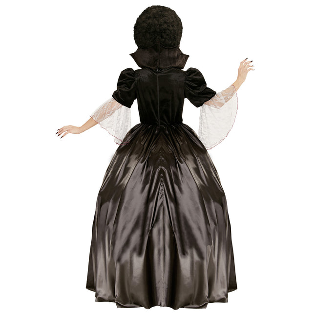 Vestido Halloween Damas Vampiro 4 piezas