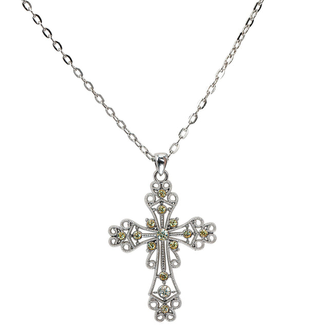 Halloween Collar Cruz de Plata
