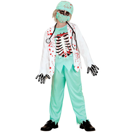 Disfraz Halloween Niño Médico Zombi