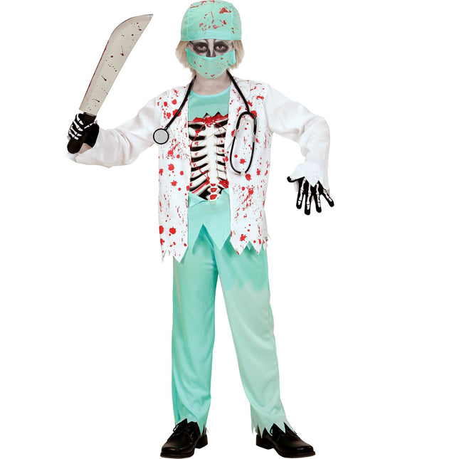 Disfraz Halloween Niño Médico Zombi