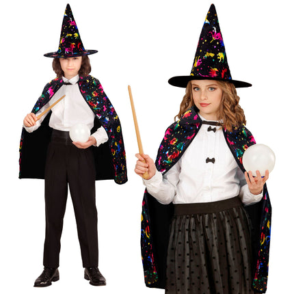 Capa de Halloween Niño Mago