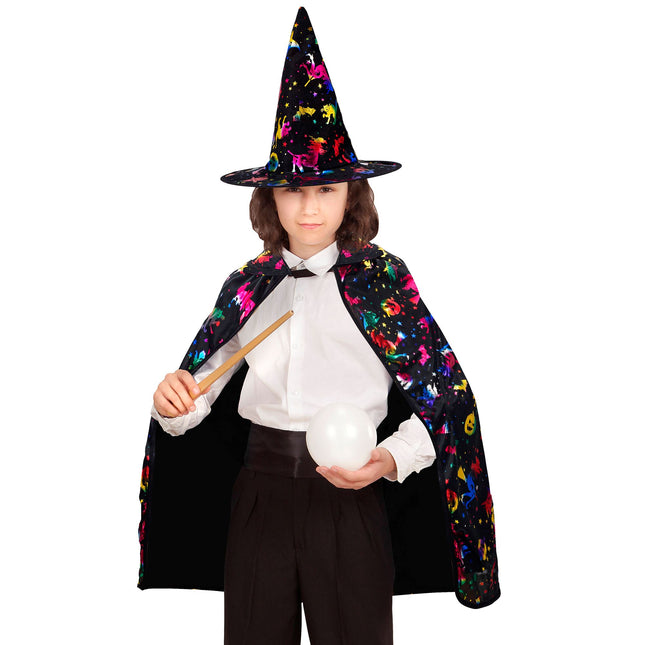 Capa de Halloween Niño Mago