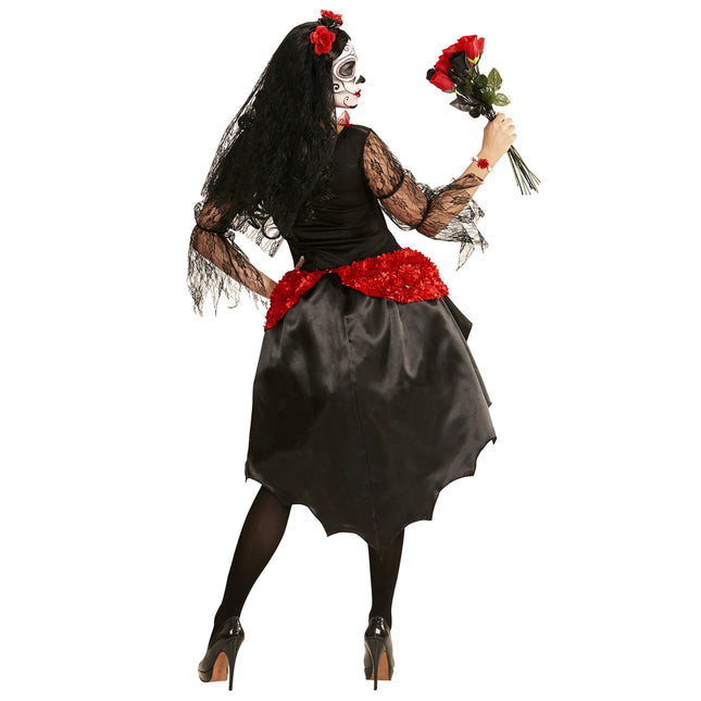 Vestido Día De Los Muertos Novia Damas