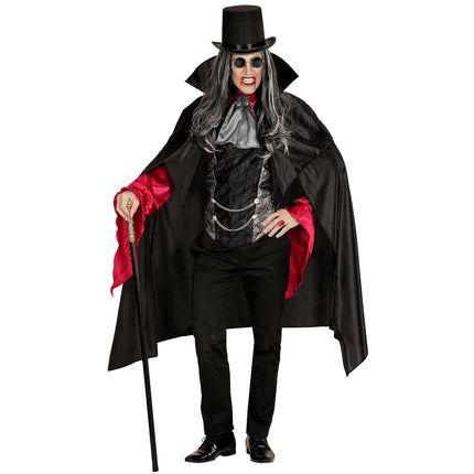 Disfraz Halloween Vampiro Negro Hombre