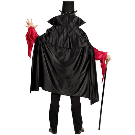 Disfraz Halloween Vampiro Negro Hombre