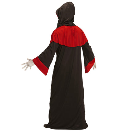 Disfraz de Halloween Negro Rojo Demonio para Hombre